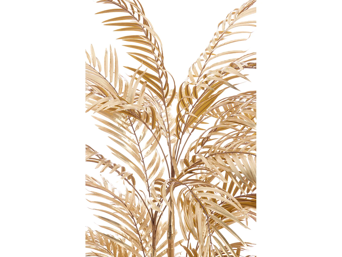 Kunstplant PALM - 135x145x135cm - Goud
