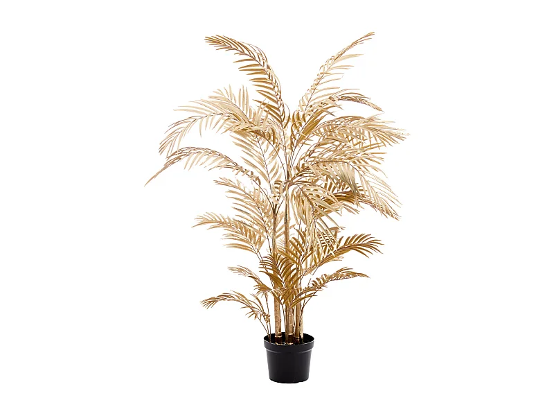 Plante artificielle PALMIER - 135x145x135cm - Or