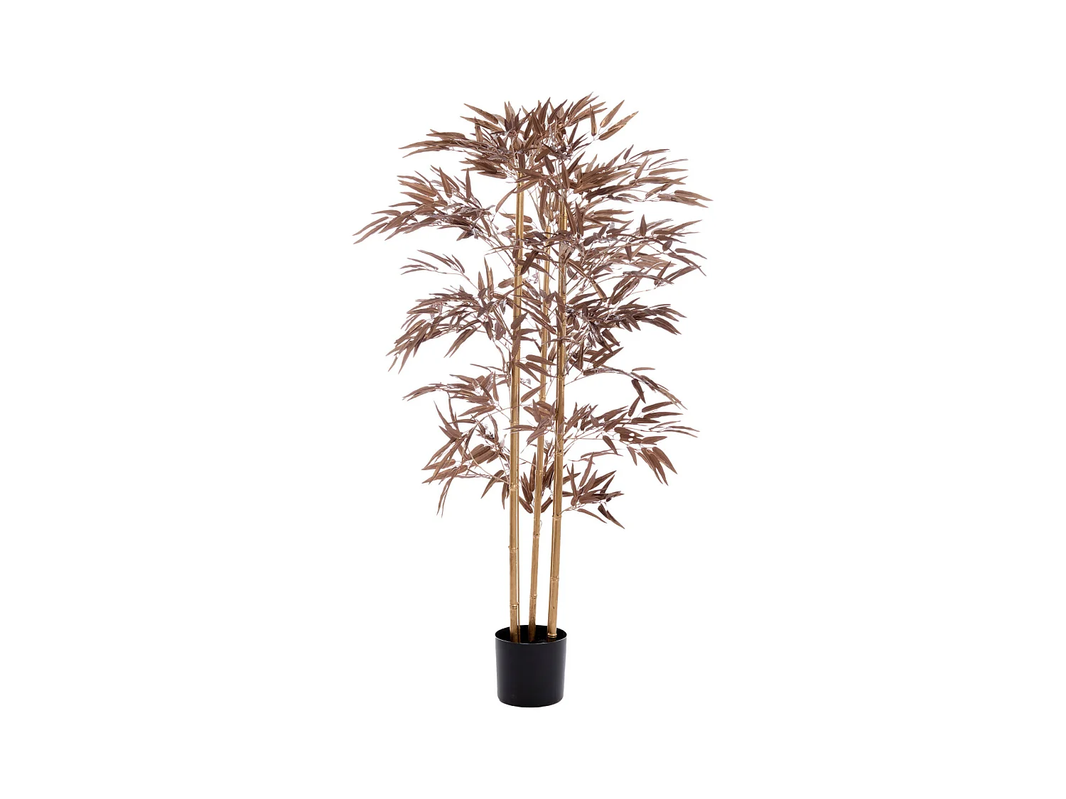 Plante artificielle BAMBOU - 152x90x152cm - Bronze