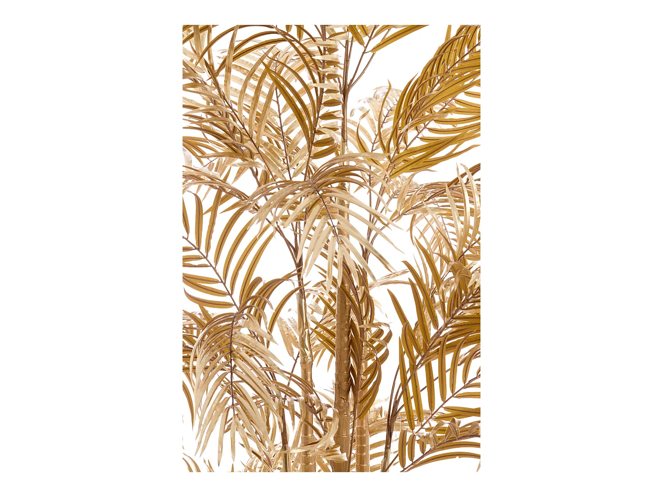 Kunstplant PALM - 198x160x198cm - Goud