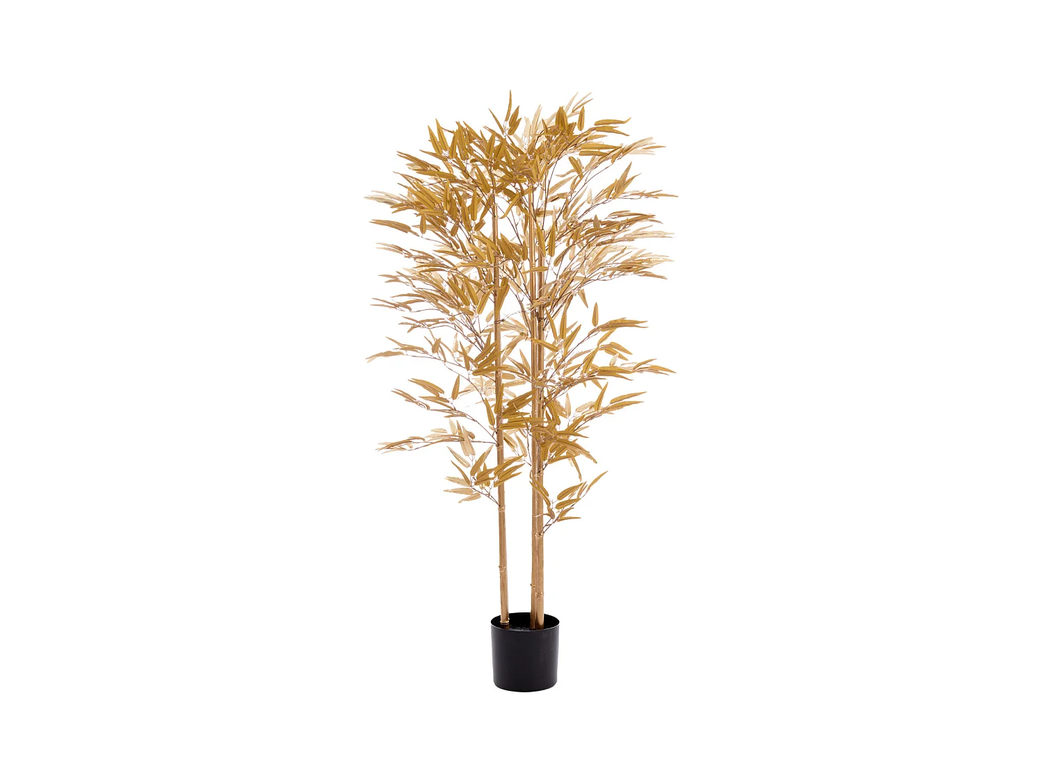 Plante artificielle BAMBOU - 152x90x152cm - Or