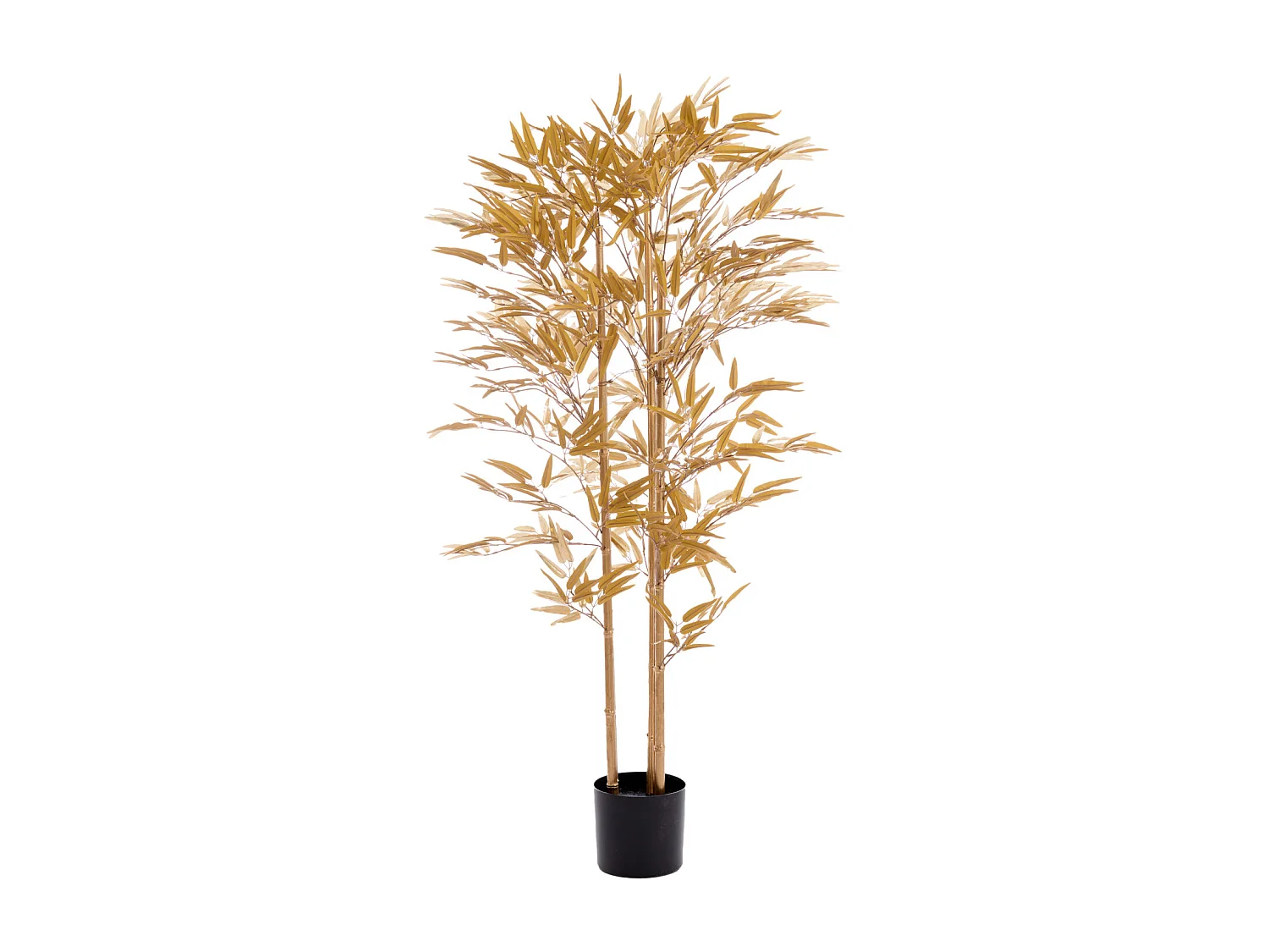 Plante artificielle BAMBOU - 152x90x152cm - Or