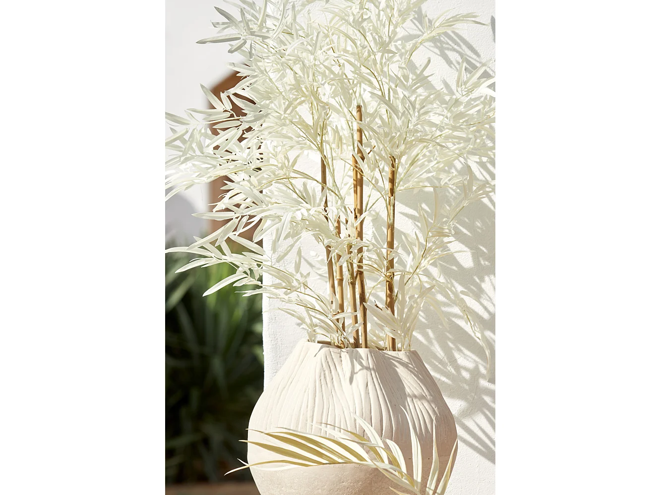 Plante artificielle BAMBOU - 70x60x120cm - Marron