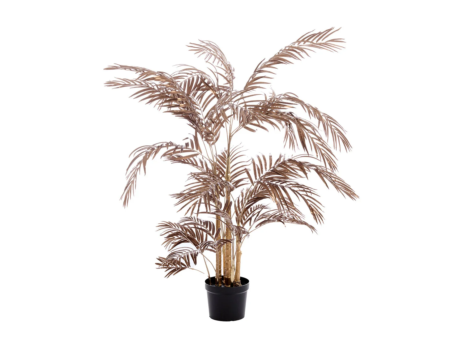 Kunstplant PALM - 135x145x135cm - Brons