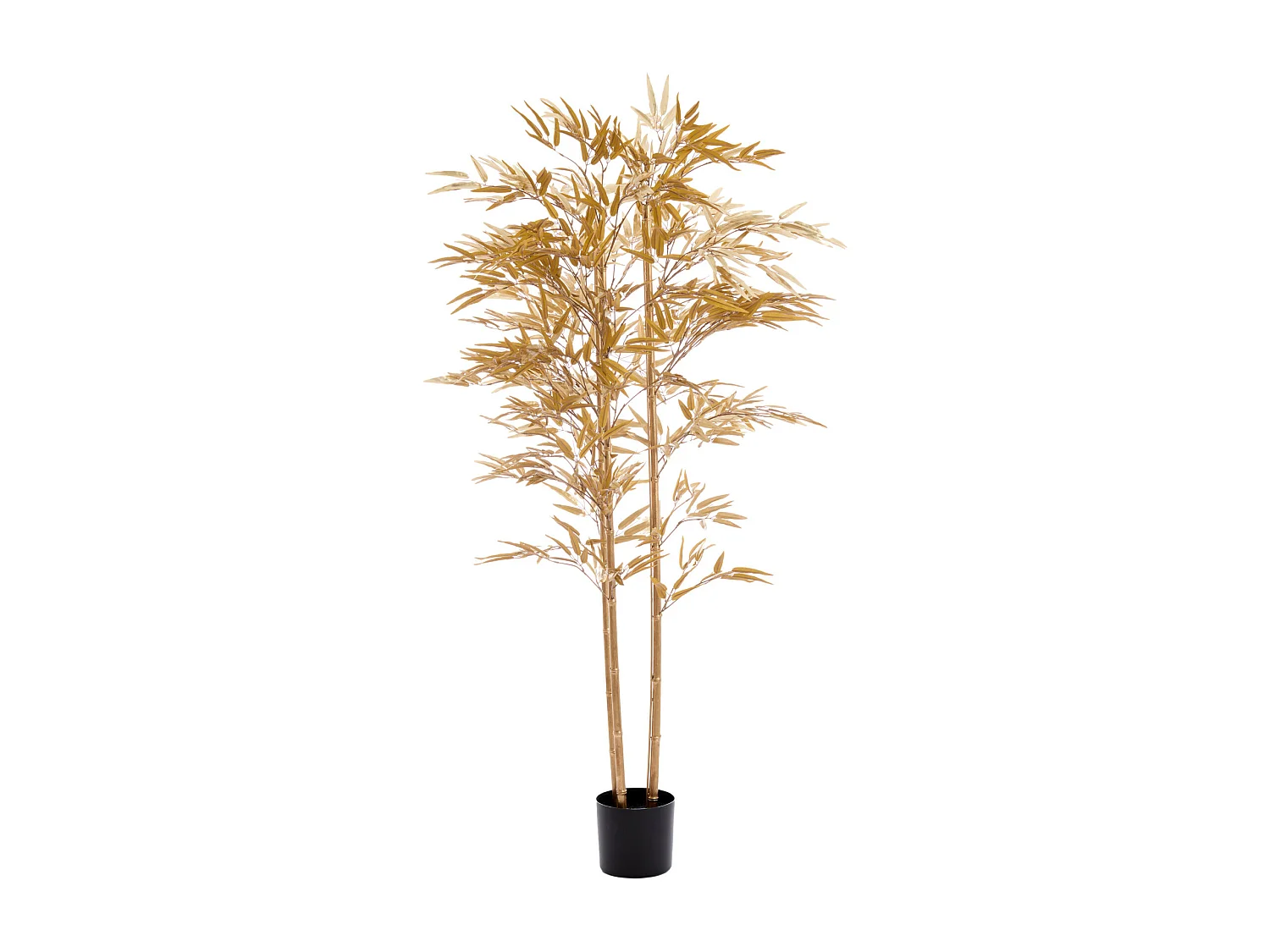 Plante artificielle BAMBOU - 180x100x180cm - Or