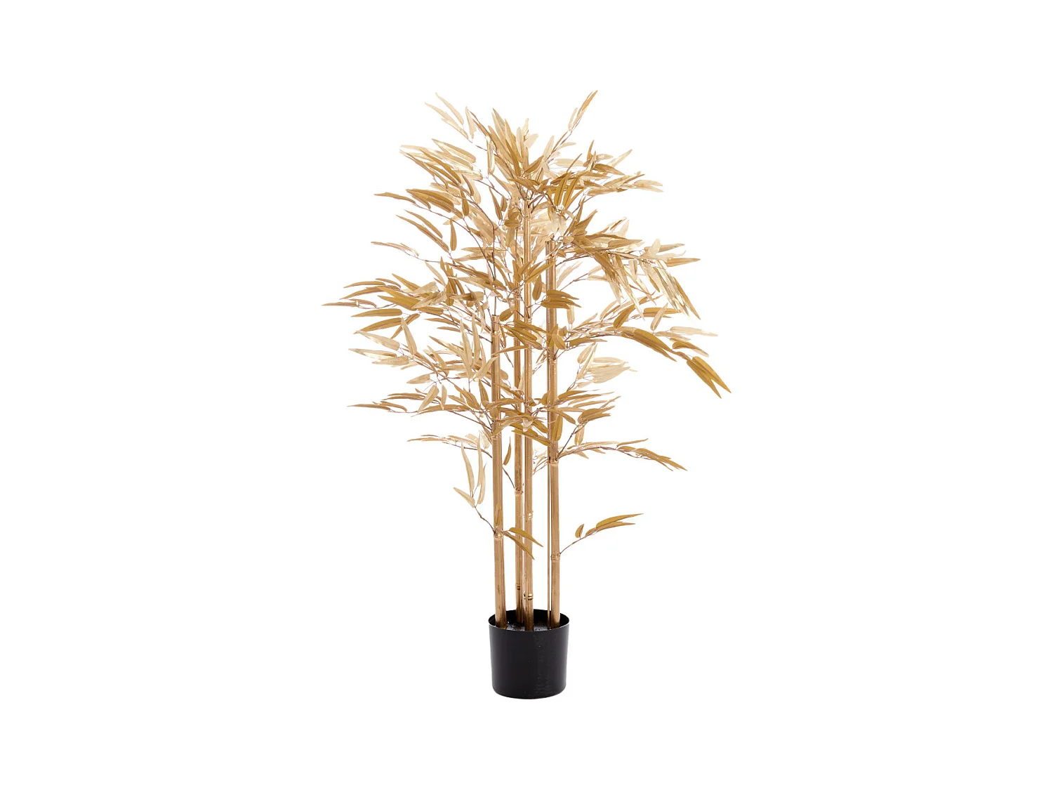 Plante artificielle BAMBOU - 120x70x120cm - Or