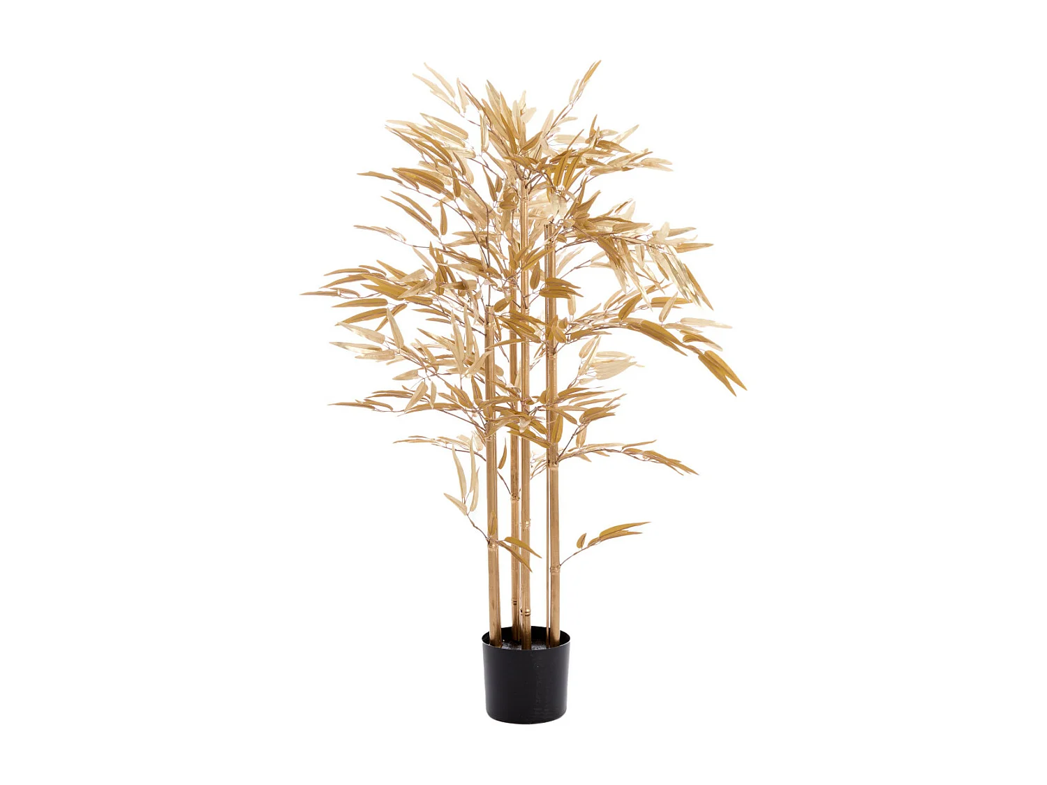Plante artificielle BAMBOU - 120x70x120cm - Or