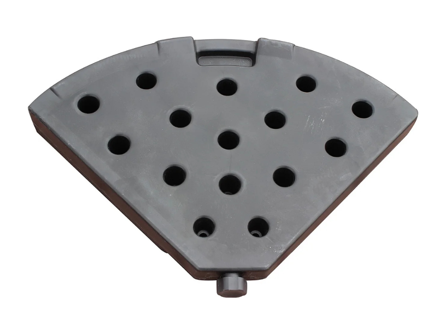 Guarda-sol CESARE Cinza 3x4m com Pés de Lastro