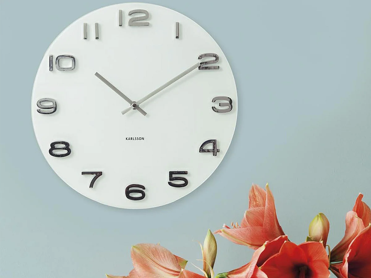 Horloge ronde Vintage - Karlsson