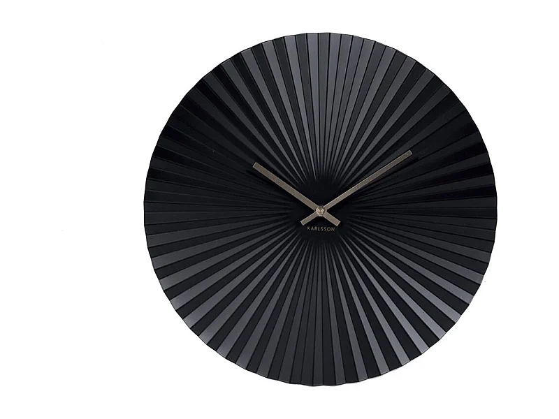 Wanduhr Sensu XL - Schwarz - Ø50cm