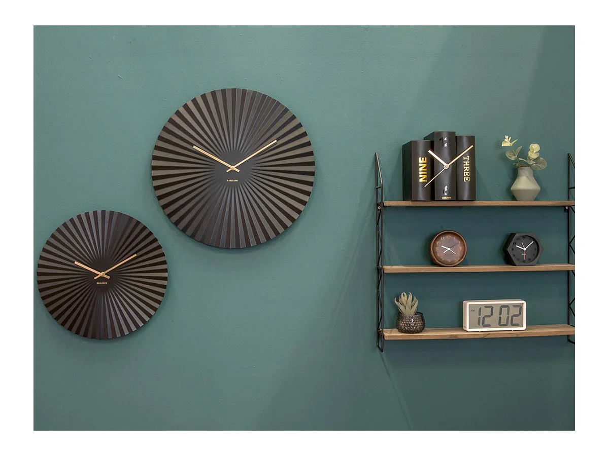 Horloge en métal Sensu Ø 50 cm - Karlsson