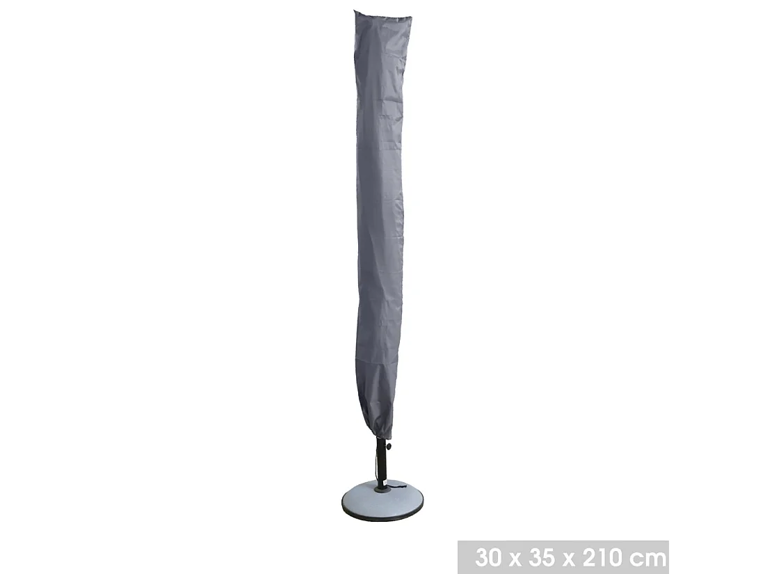 Funda de protección para sombrilla recta – Poliéster – Ø30 x H210 cm – Impermeable y anti-UV
