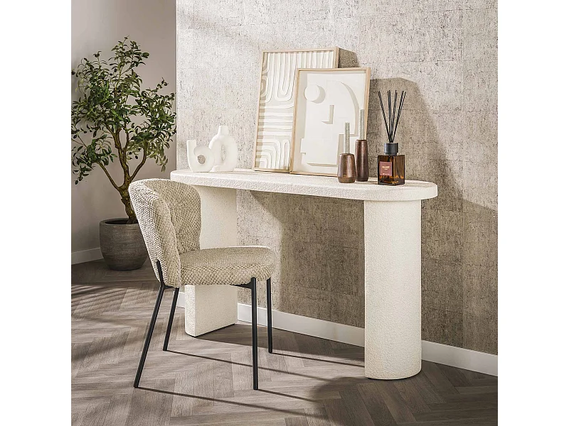 Kap-Haltafel 140cm Arch Stone - Marmer Composiet