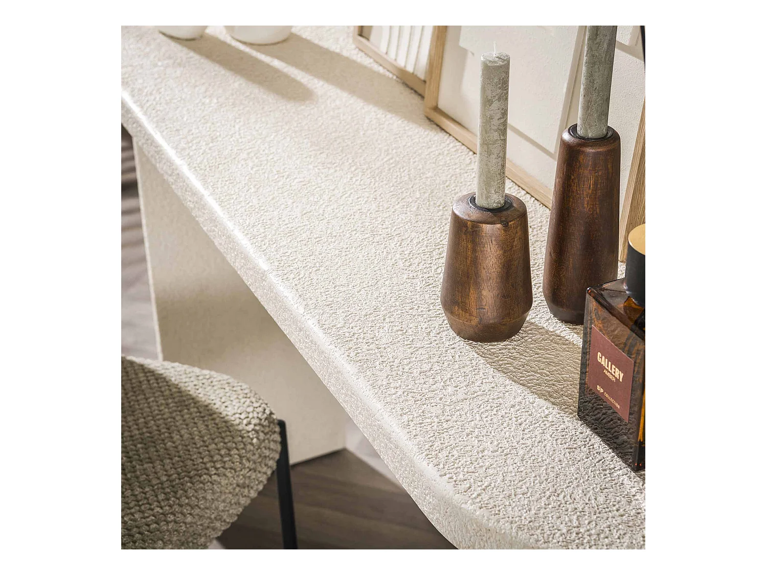 Kap-Haltafel 140cm Arch Stone - Marmer Composiet