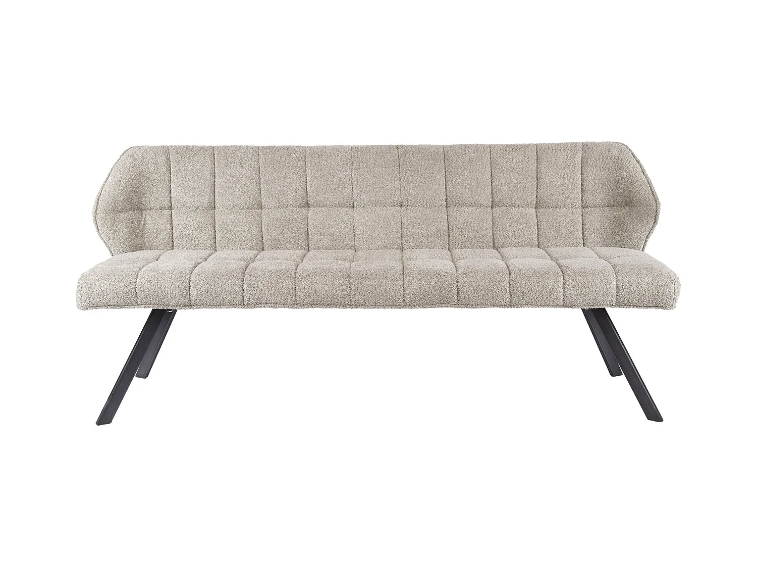 Banc de salle à manger Raster - Boucle couleur Sable