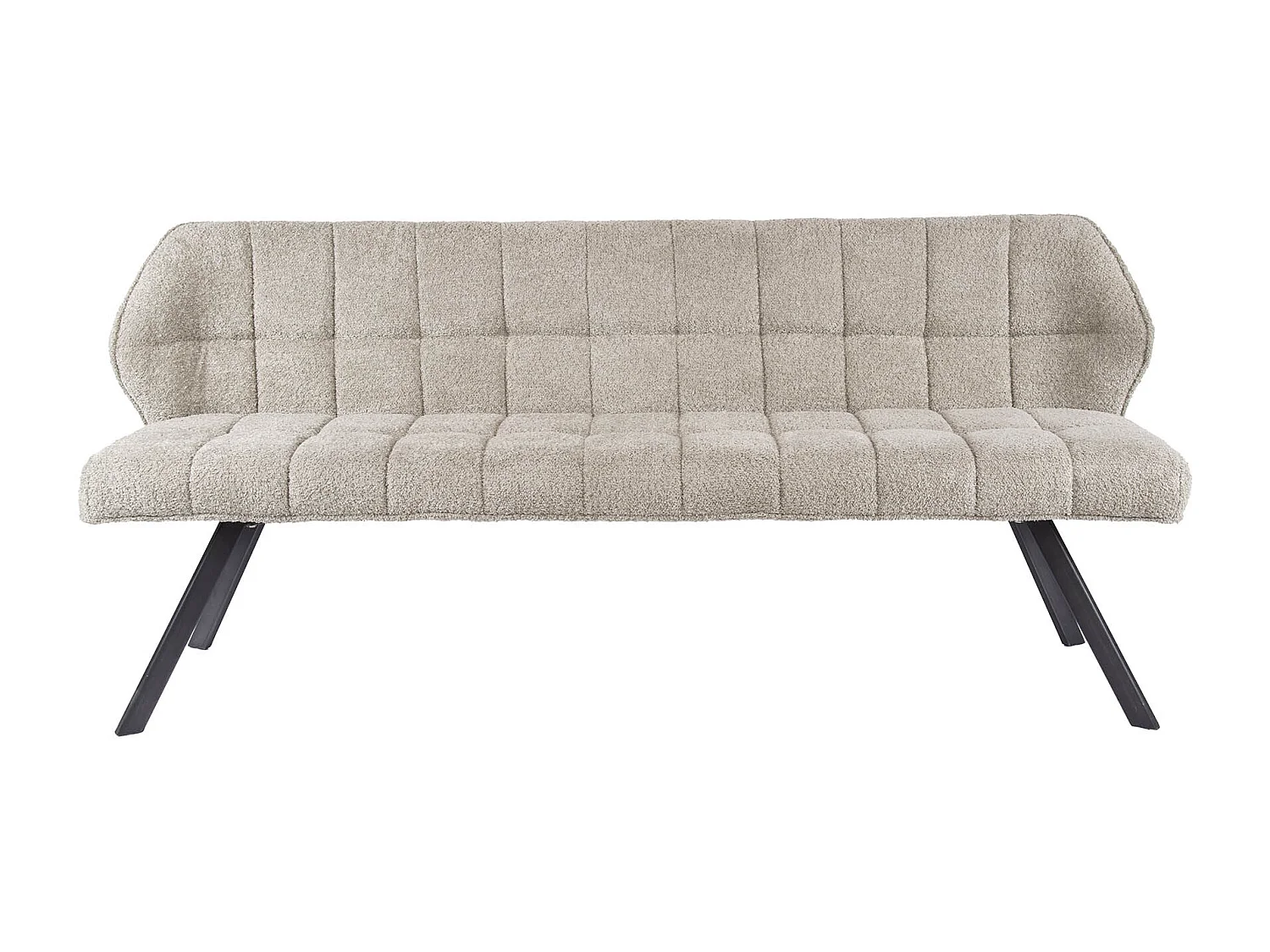 Banc de salle à manger Raster - Boucle couleur Sable