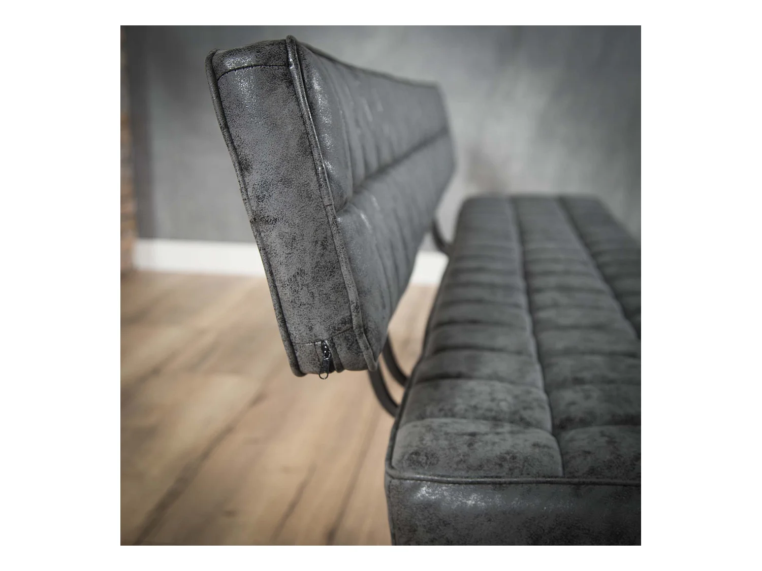 Banquette de salle à manger 180 cm - Simili cuir - 4 personnes