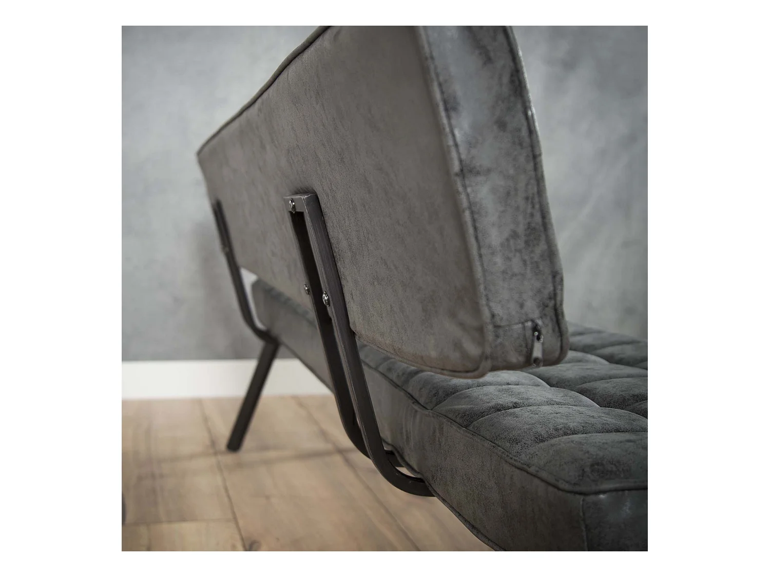 Banquette de salle à manger 180 cm - Simili cuir - 4 personnes