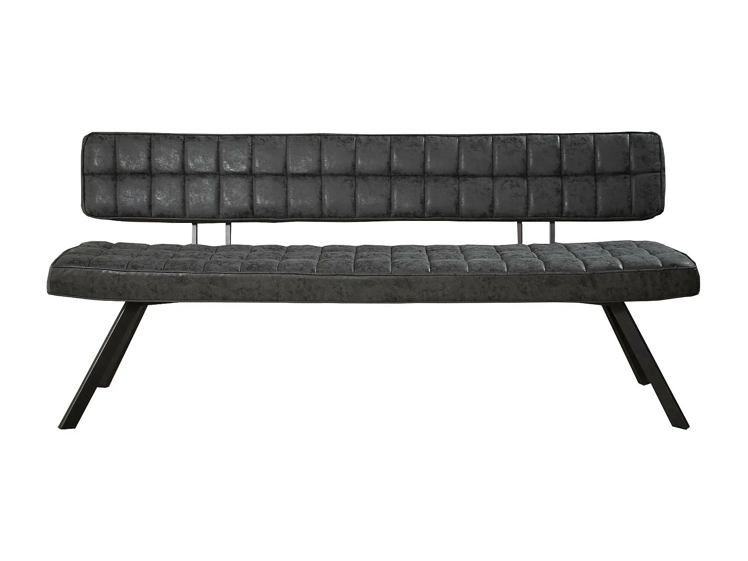 Banquette de salle à manger 180 cm - Simili cuir - 4 personnes