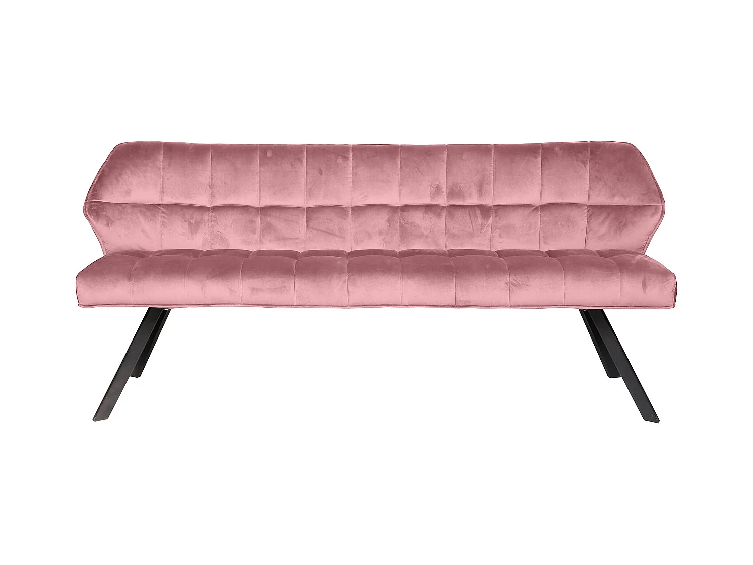Banc de salle à manger Raster - 180 cm de large - Rose