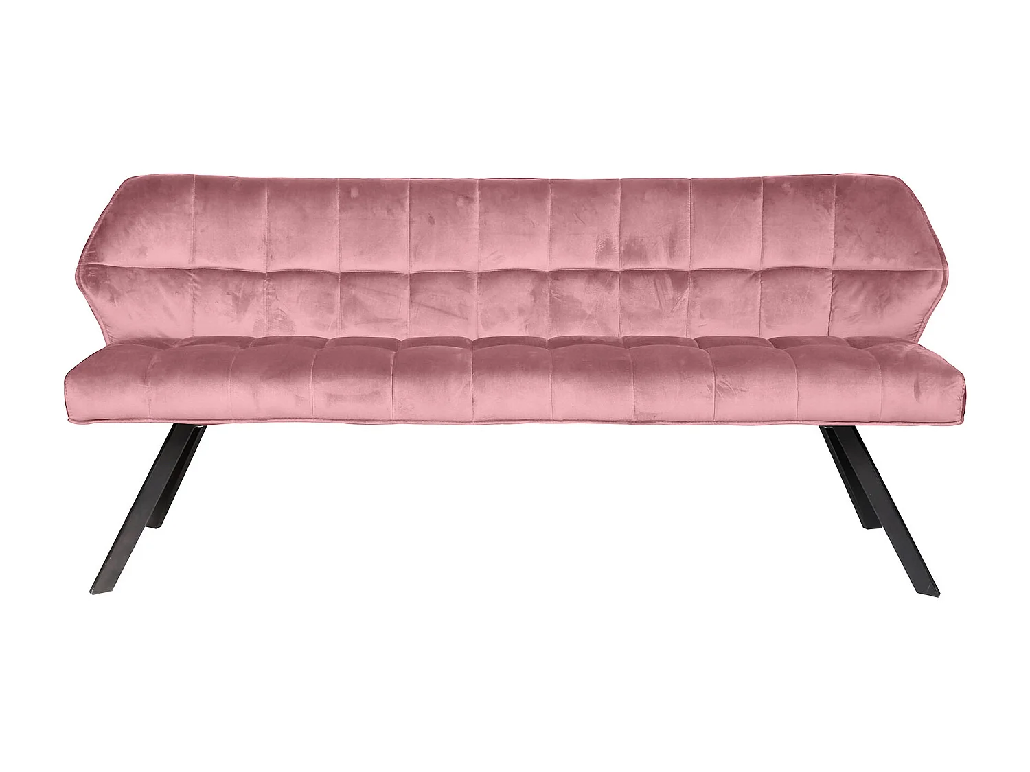 Banc de salle à manger Raster - 180 cm de large - Rose