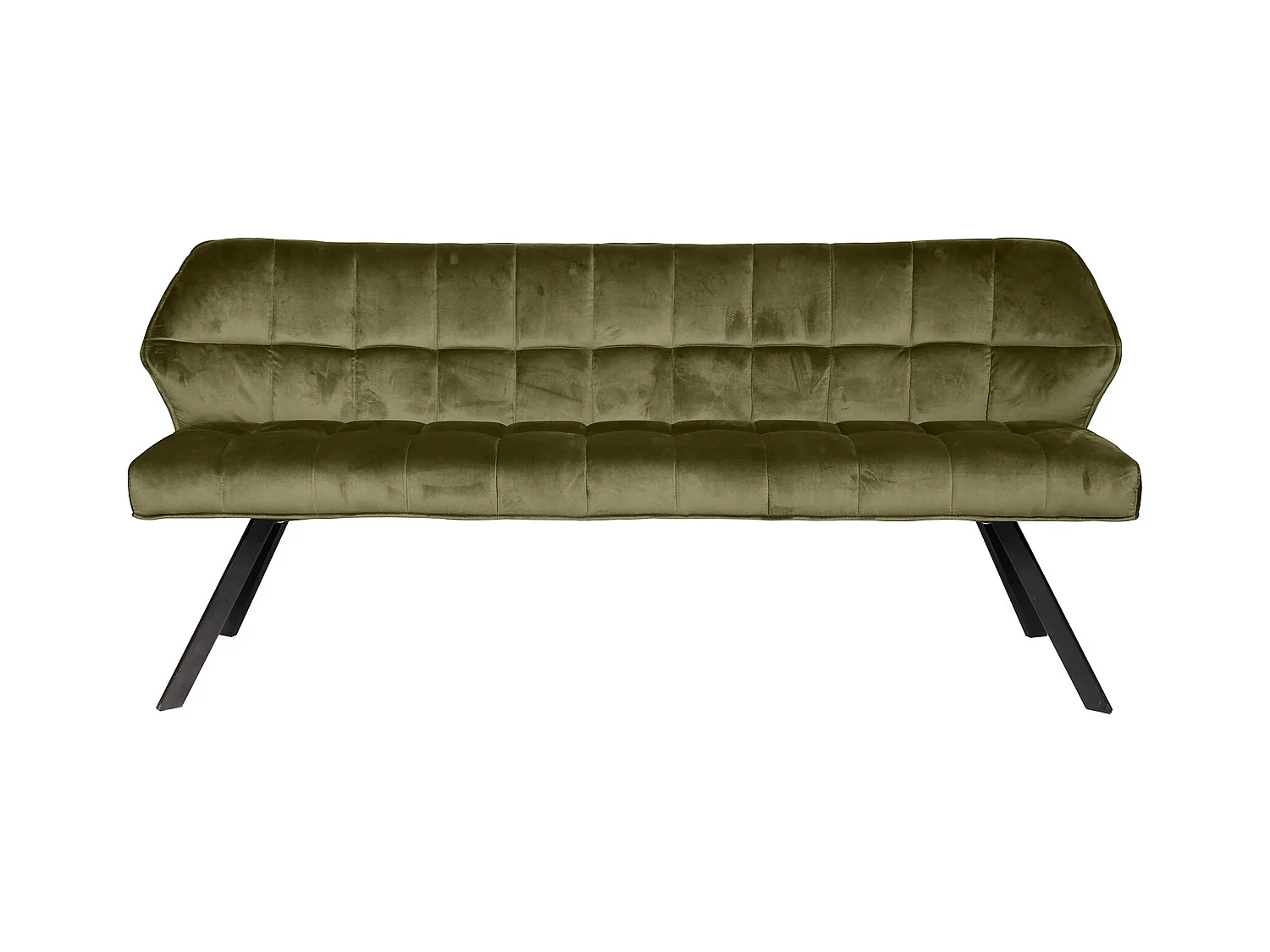 Banc de salle à manger Raster - 180 cm de large - vert