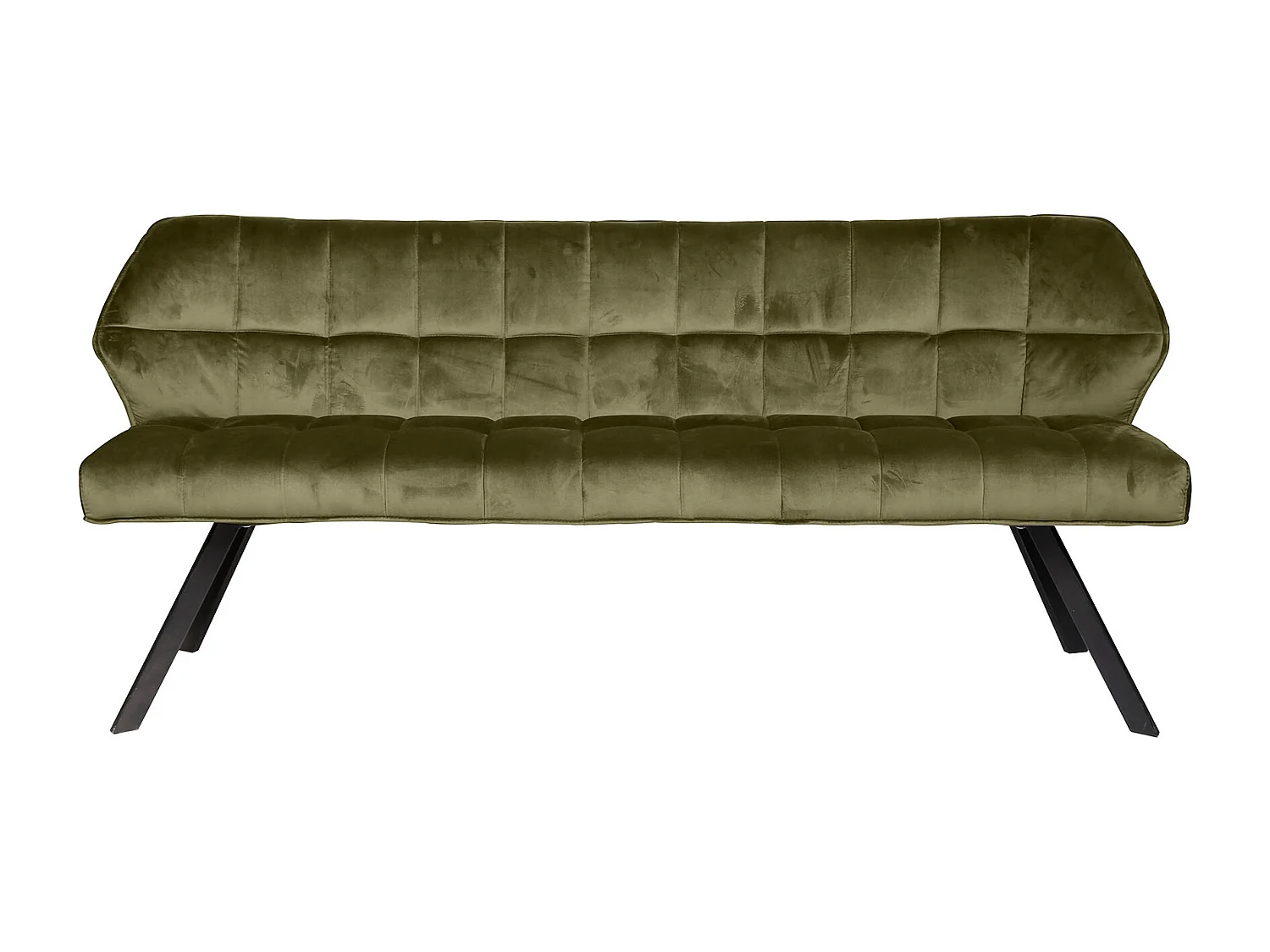 Banc de salle à manger Raster - 180 cm de large - vert