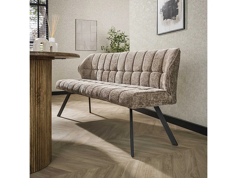 Eetkamerbank Raster - Rich Champagne