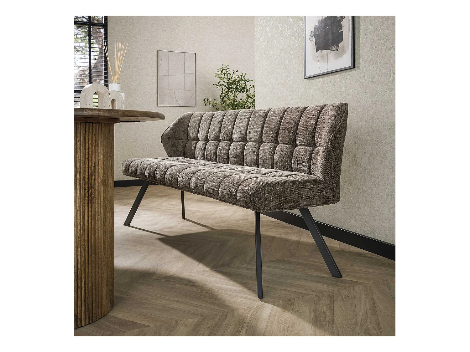 Canapé de salle à manger Raster - Rich Taupe