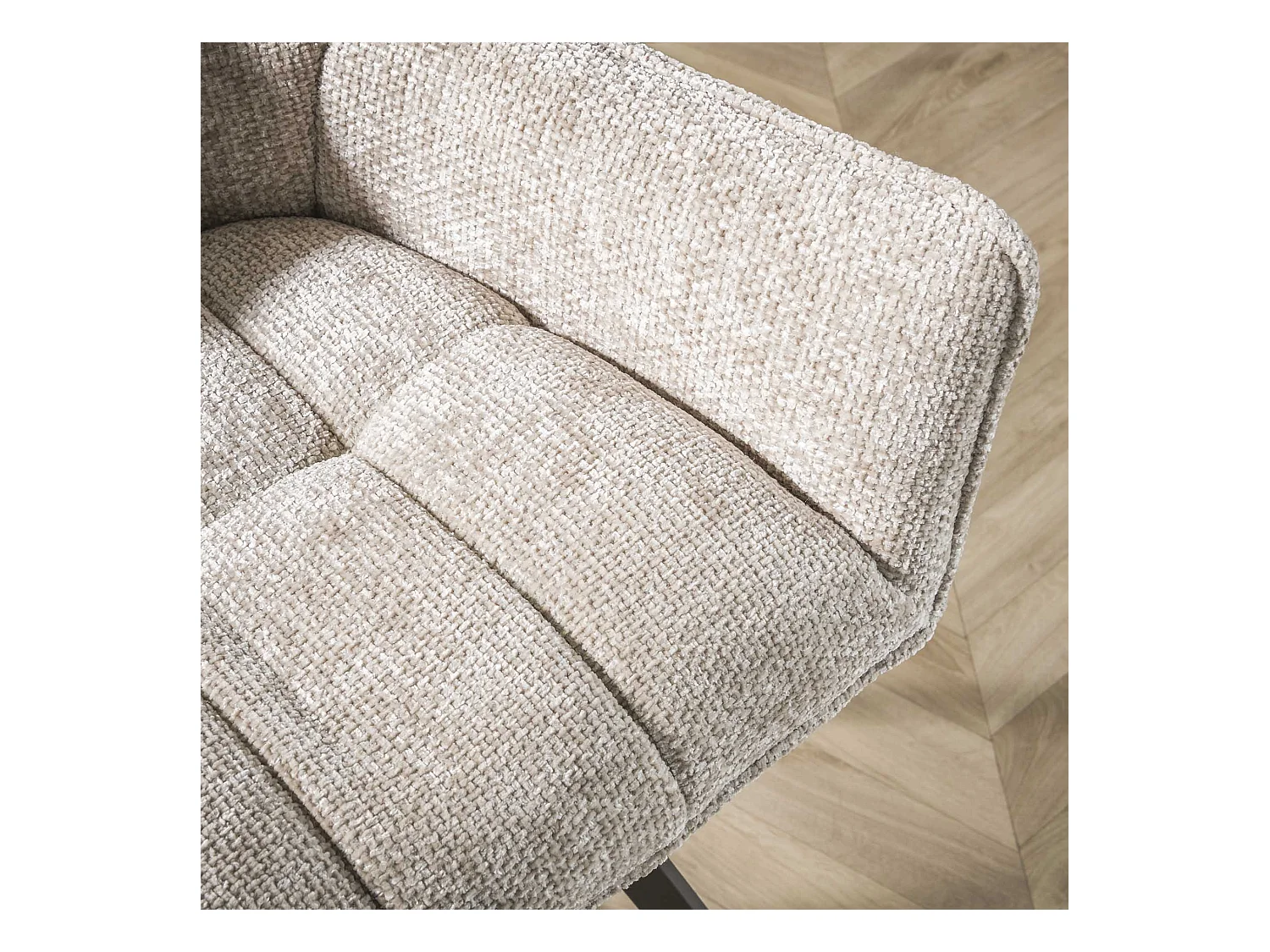 Banc de salle à manger Raster - Couleur sable riche