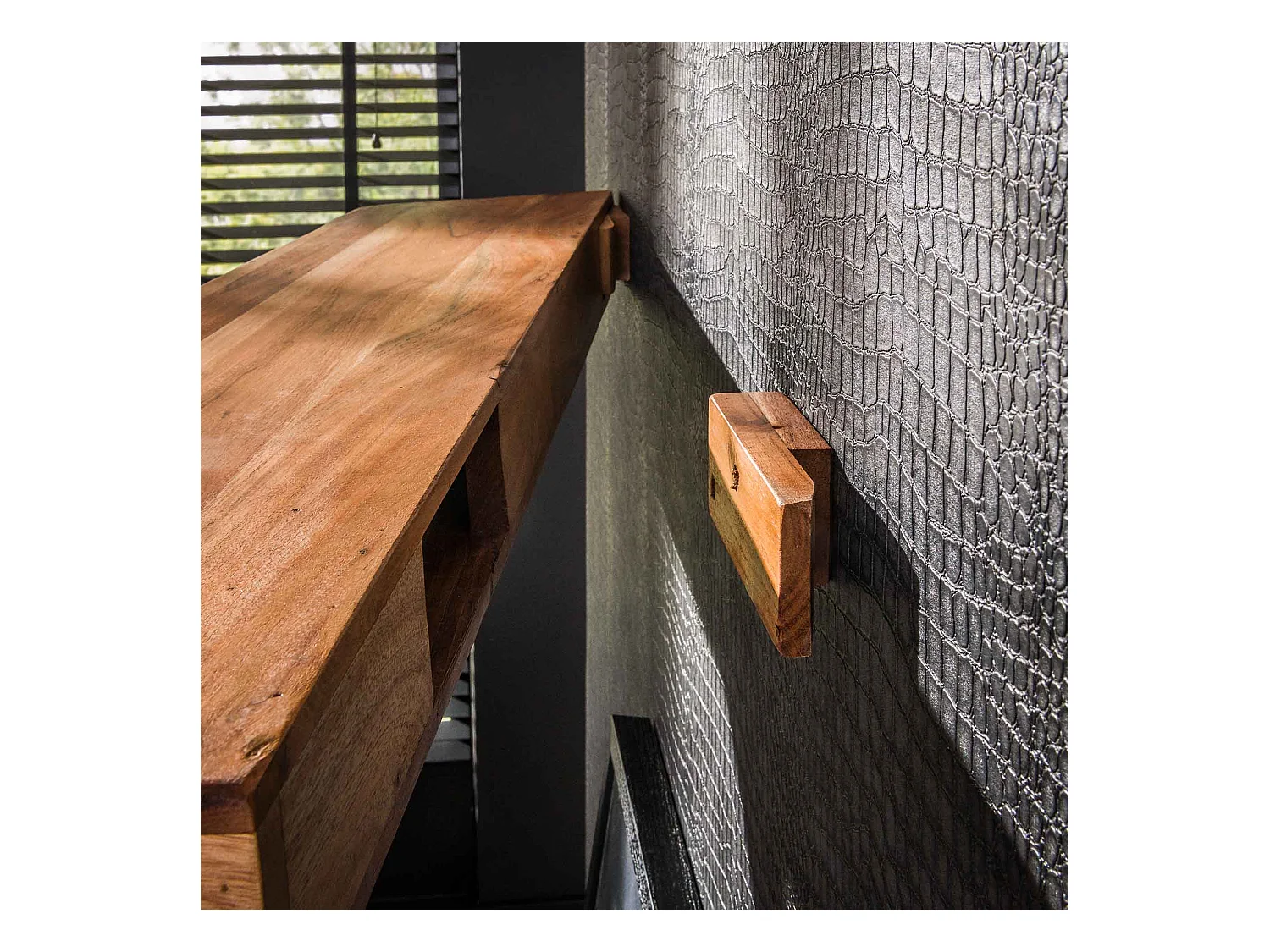 Wandplank Tree 100cm - Acaciahout - S