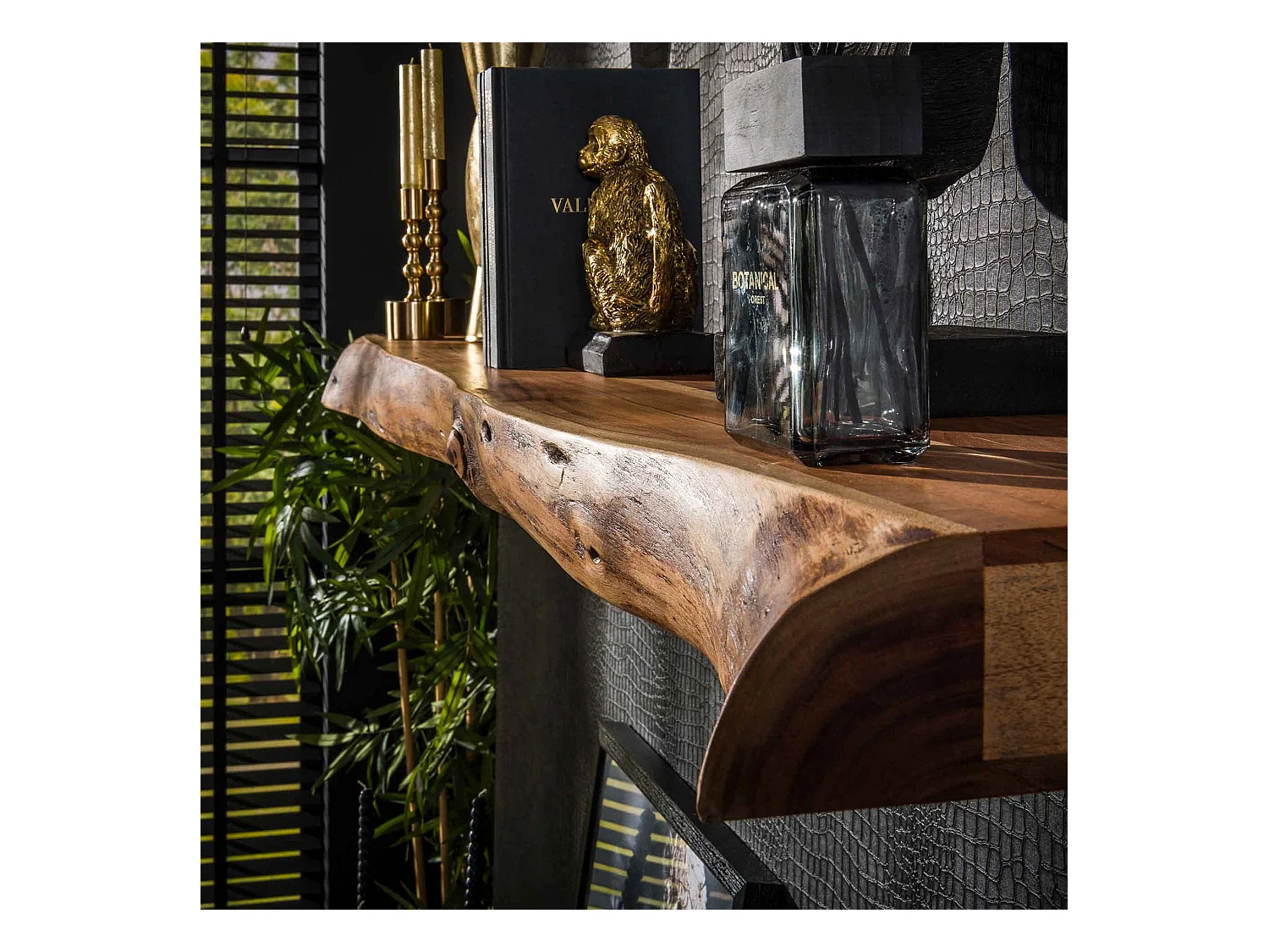 Wandplank Tree 150cm - Acaciahout - M