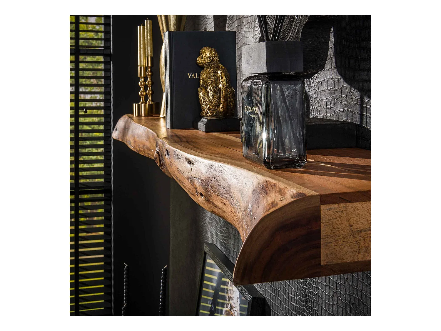 Wandplank Tree 150cm - Acaciahout - M