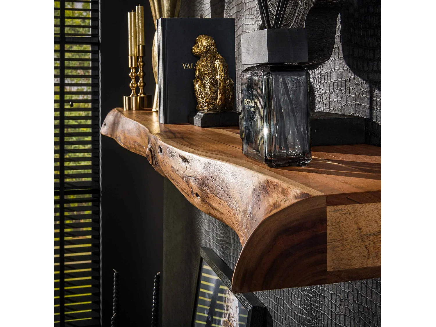 Wandplank Tree 150cm - Acaciahout - M