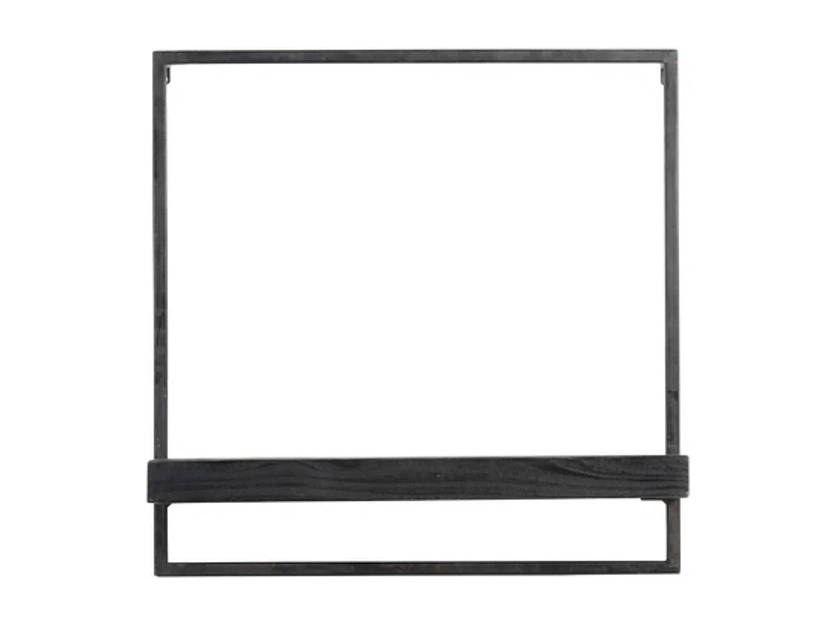 Wandplank MADDISON - 50x15x50cm - Zwart