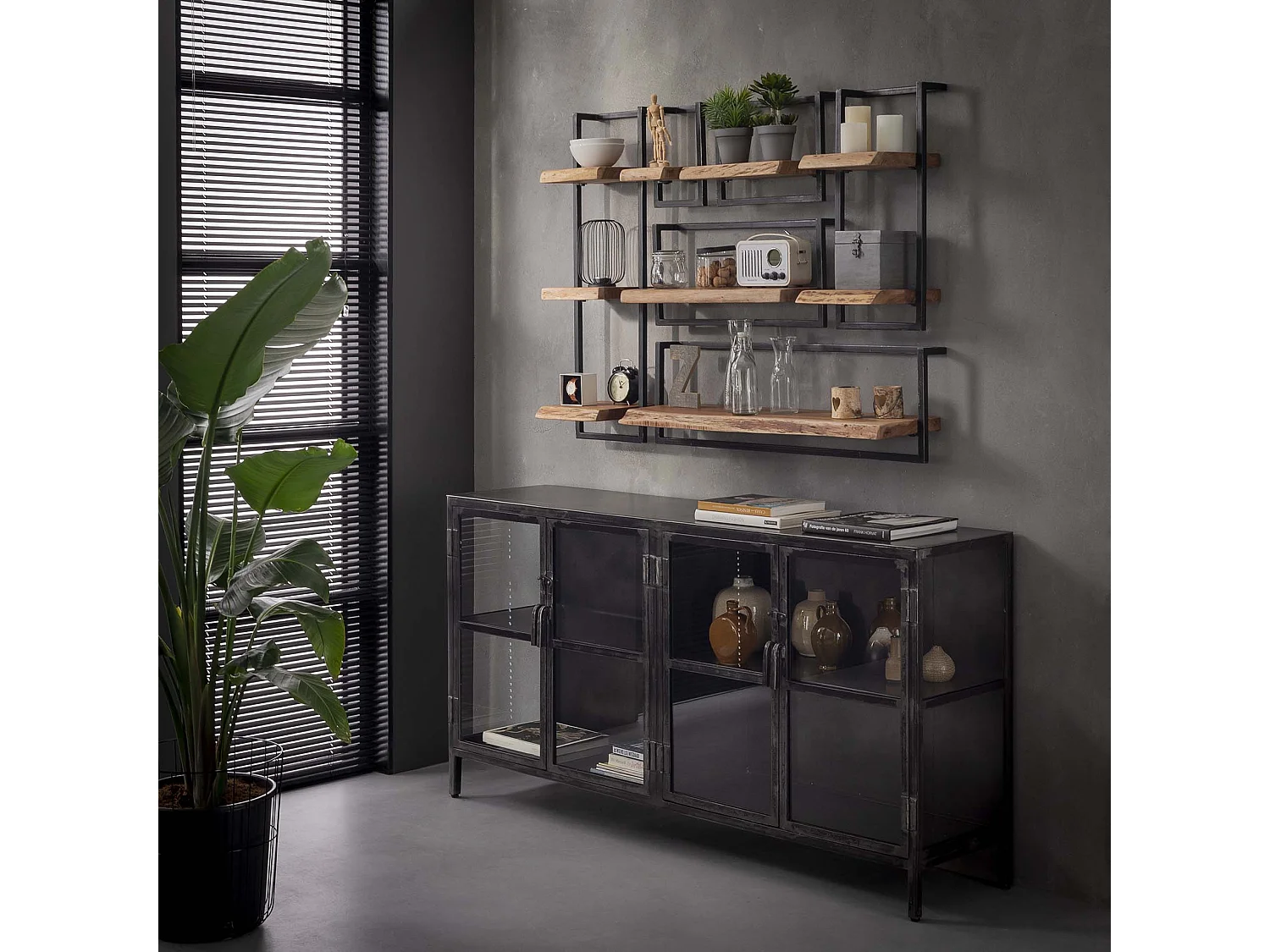 Wandplank Edge - 65cm - Acaciahout