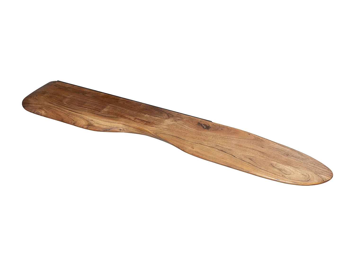 Wandplank 120cm Organic - Massief Acacia Naturel