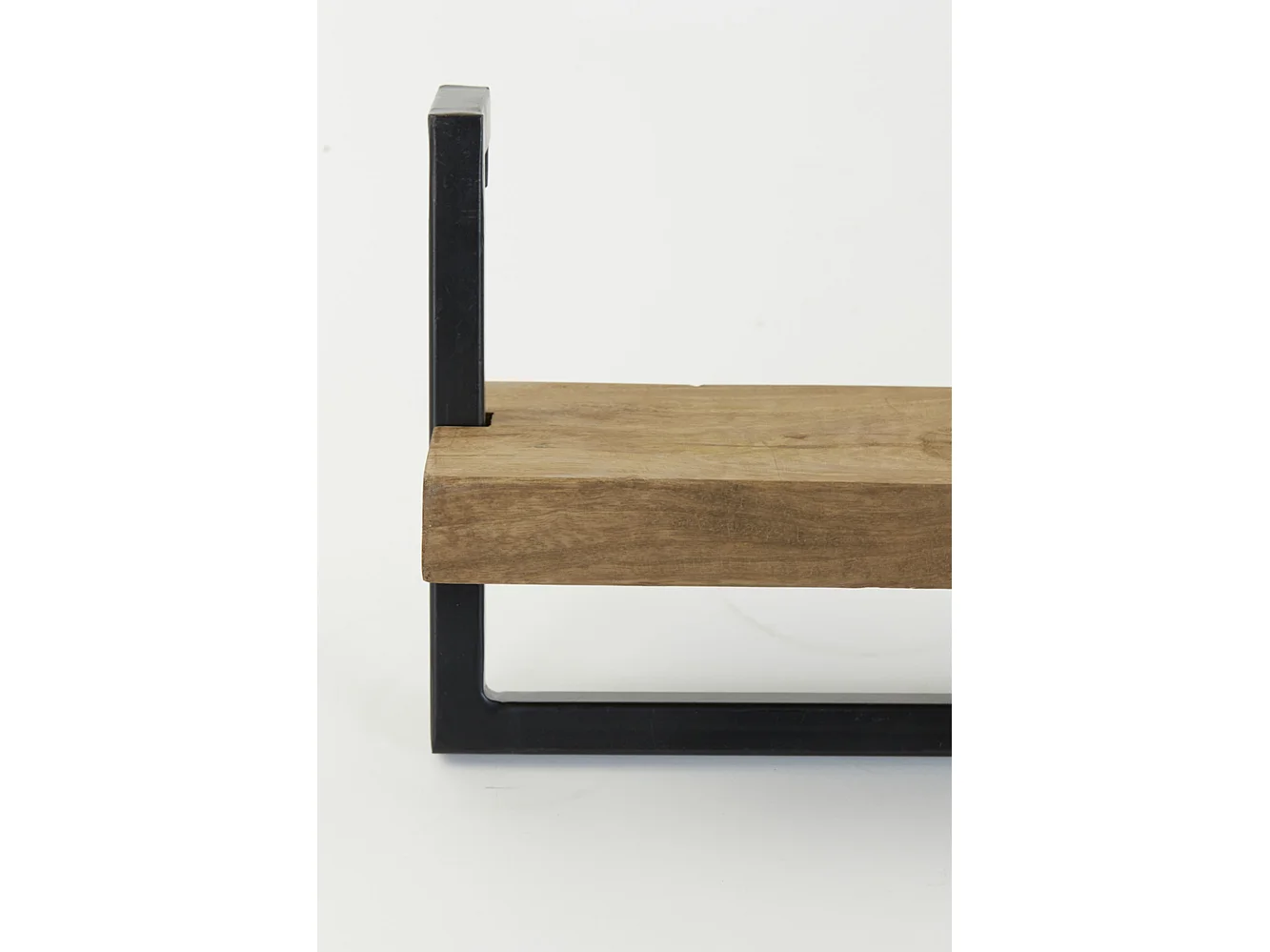 Wandplank MADDISON - 100x15x24cm - Bruin