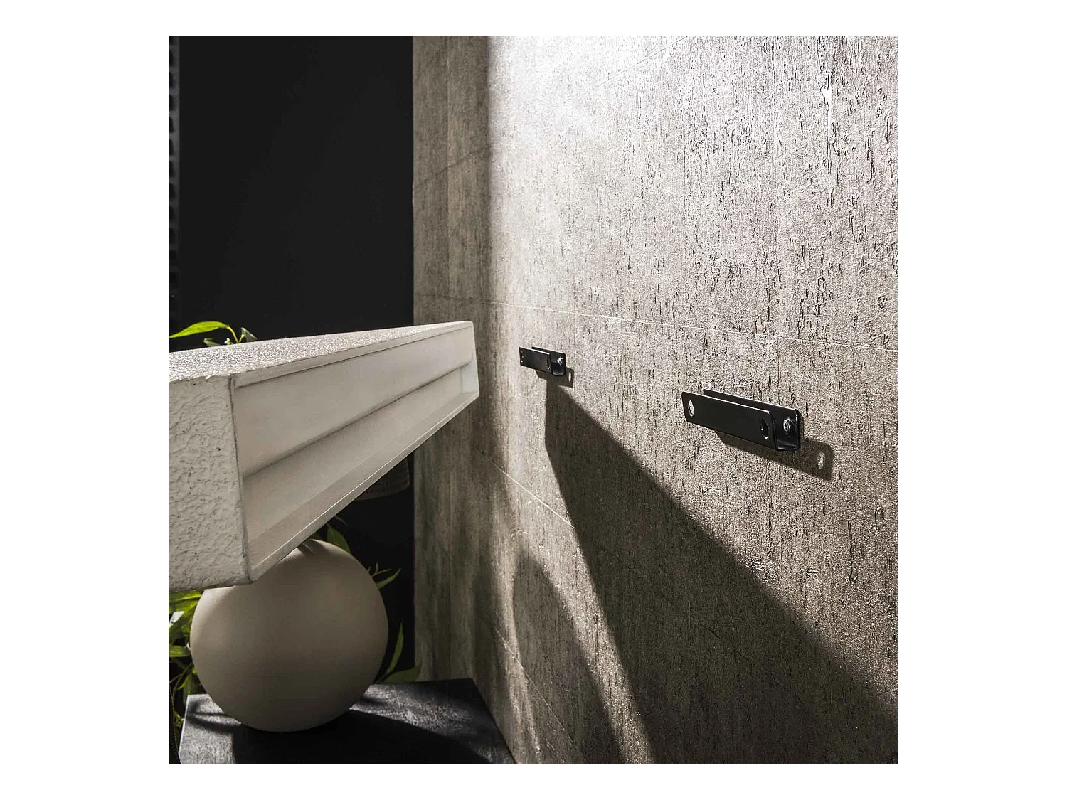 Wandplank Stone 100cm - Marmer Composiet