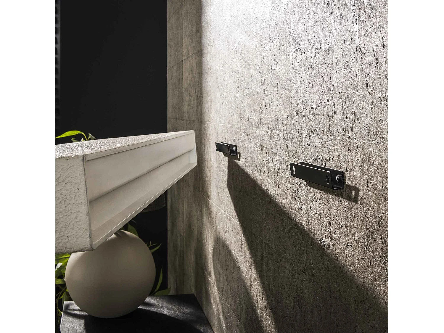 Wandplank Stone 100cm - Marmer Composiet