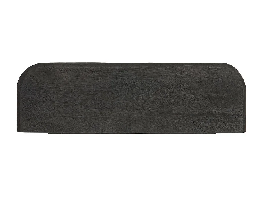 Wandplank TARONTU - 50x15x3cm - Zwart