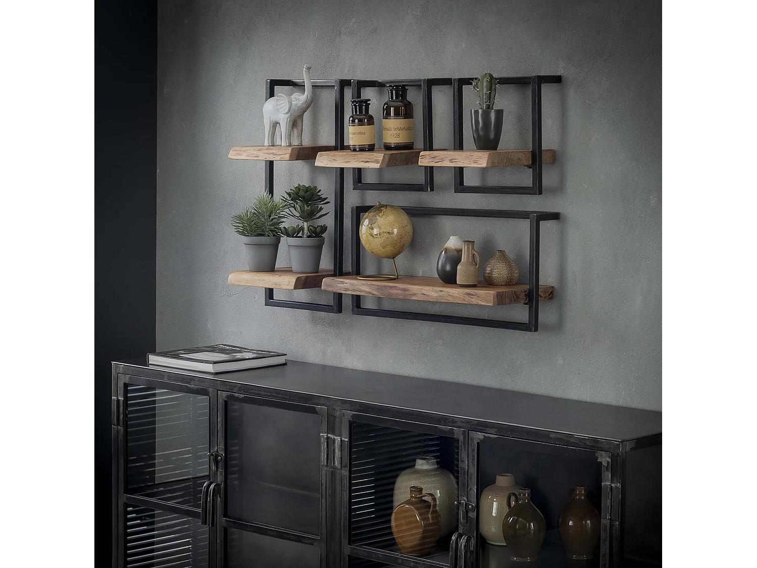 Wandplank Edge - 30cm - Acaciahout