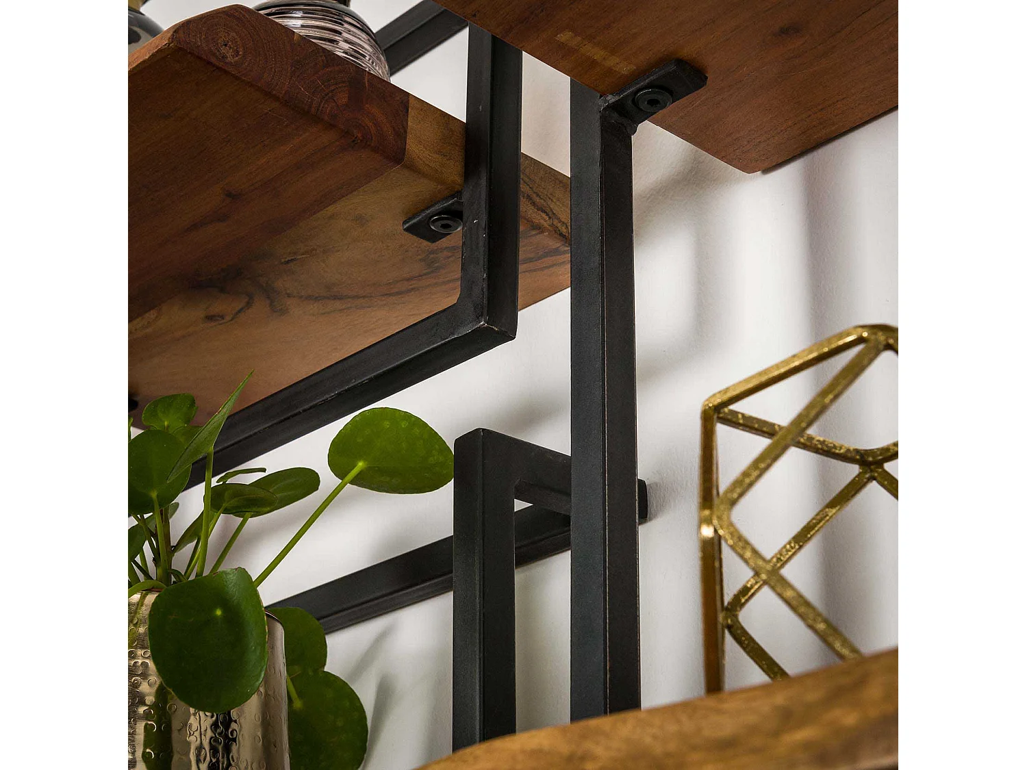 Wandplank Edge - 30cm - Acaciahout