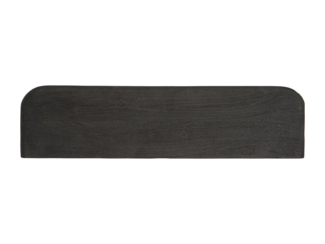 Wandplank TARONTU - 70x17x3cm - Zwart