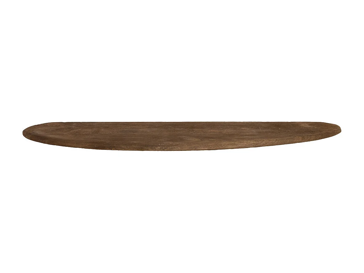 Wandplank GINOSU - 70x17x3cm - Bruin