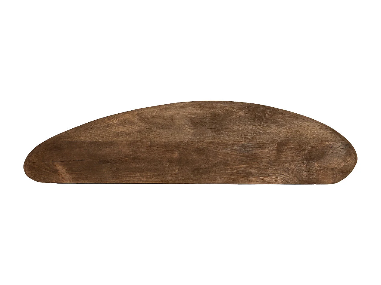 Wandplank GINOSU - 70x17x3cm - Bruin