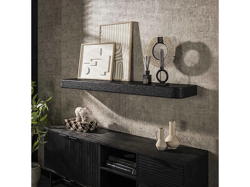 Wandplank 150cm Metallic - Grijs