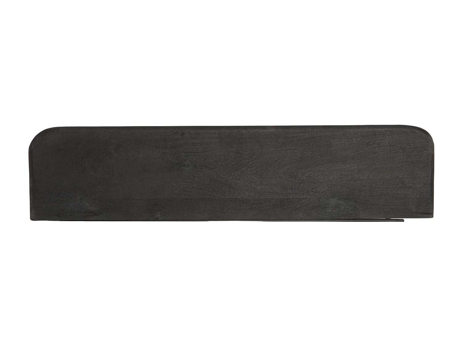 Wandplank TARONTU - 100x23x3cm - Zwart