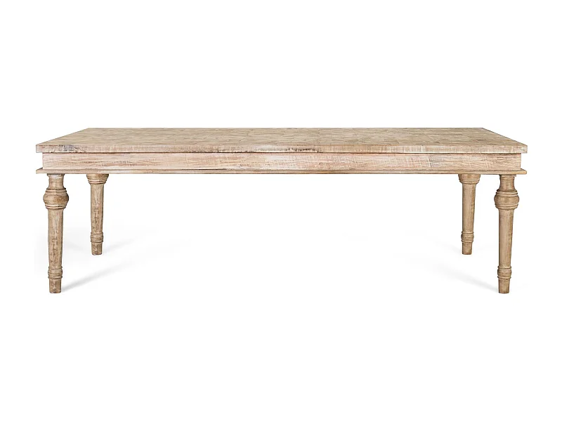 Table à manger en bois de manguier massif 200cm