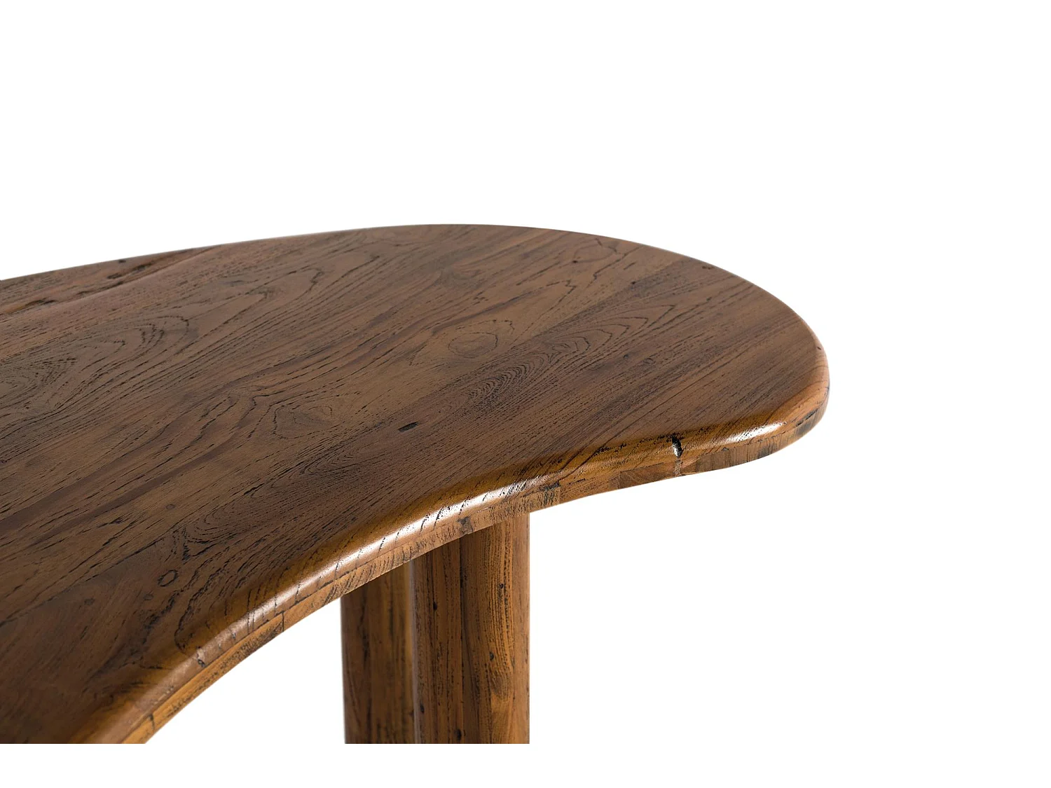 Tavolo da pranzo in stile rustico in legno di teak 172cm